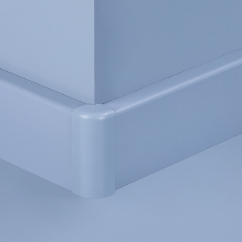 металлический настенный плинтус