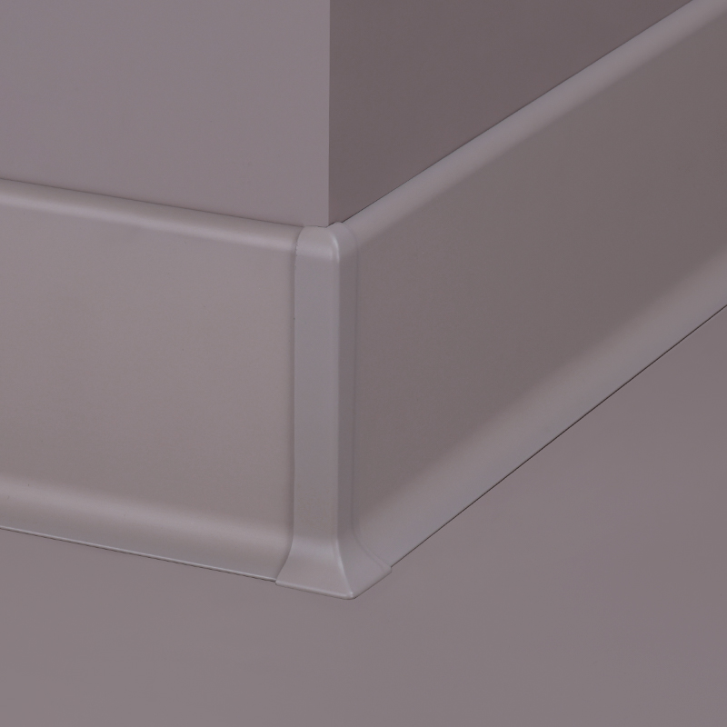 металлический настенный плинтус