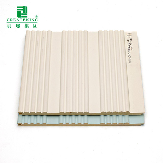 164*7,8 мм изогнутая сплошная рифленая стеновая панель