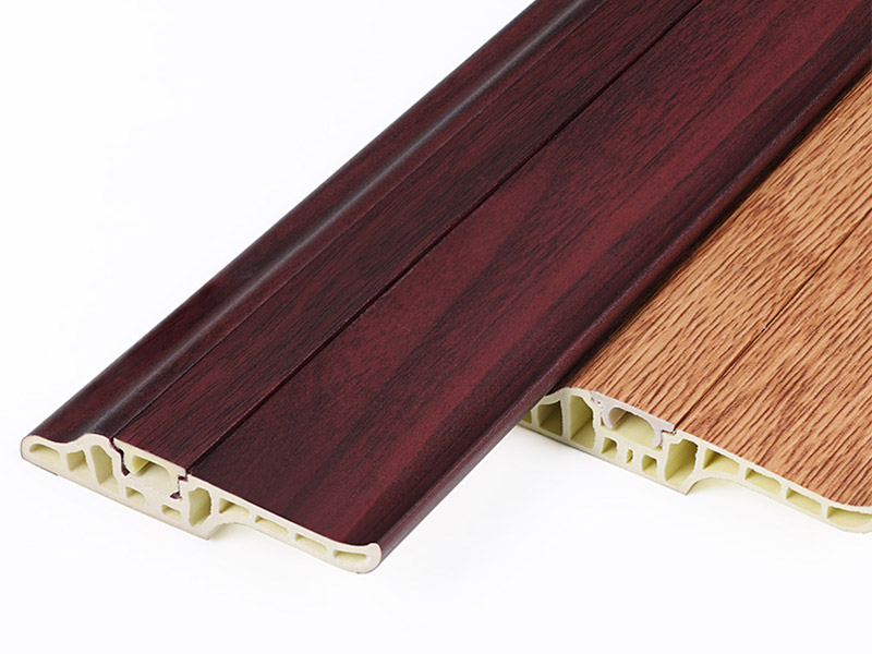 Плинтус из ягненка из ПВХ 68*17 мм