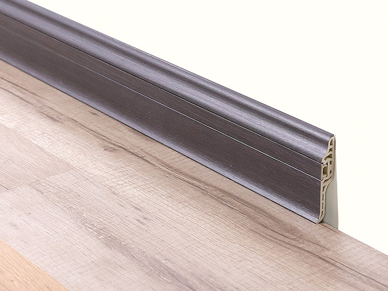 78*17 мм ПВХ ягненок язык скрытый плинтус для ногтей