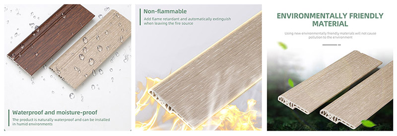 70*15 мм круглый плинтус из ПВХ-карандаша