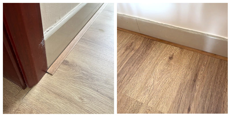 L-образные планки для пола SPC