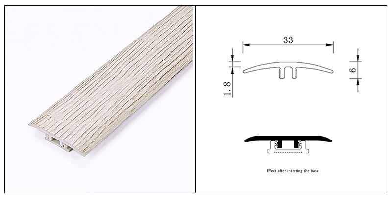 Т-образный профиль SPC 33*6 мм