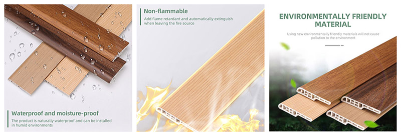 Плинтус с выпуклым носом SPC 70*12 мм