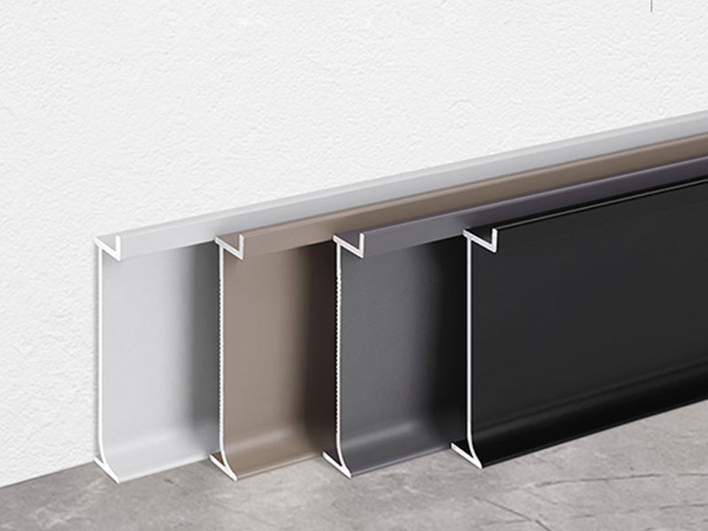 50*12 Встраиваемый алюминиевый плинтус