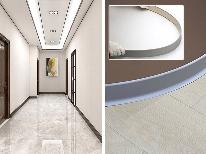 В чем разница между жестким плинтусом из ПВХ и гибким плинтусом из ПВХ?