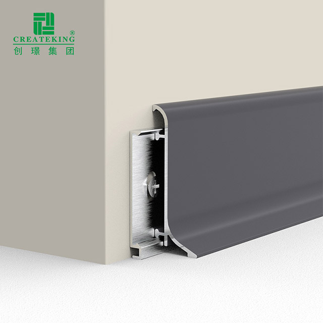 Плоский плинтус из алюминиевого сплава 40*14,6 мм