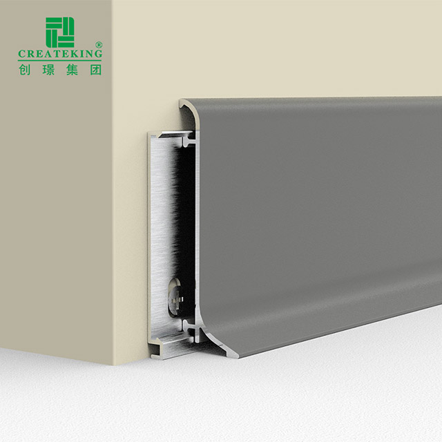 Плинтус из алюминиевого сплава 50*14,6 мм