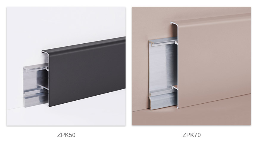 Металлический плинтус