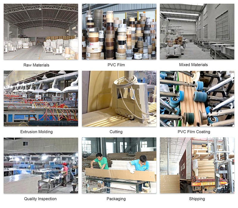 Процесс производства стеновых панелей ДПК