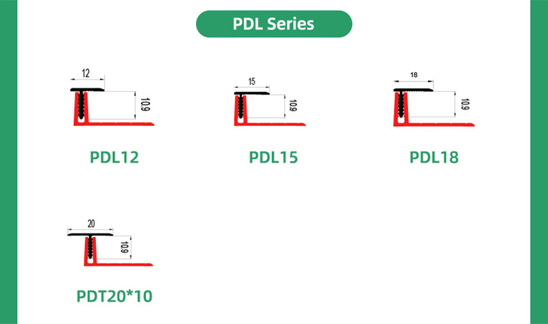 Алюминиевая выдвижная накладка коробки со смещением Т-образной формы