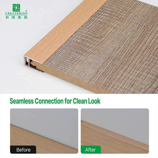 30*10,5 мм F-образные кромки напольного покрытия из ПВХ