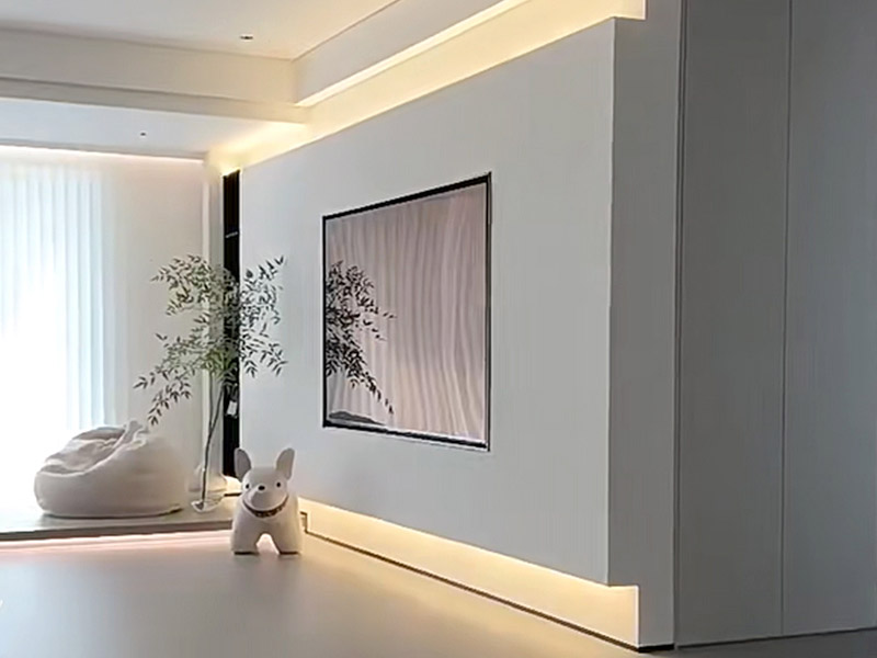 Плинтус с теневым зазором и утопленный плинтус