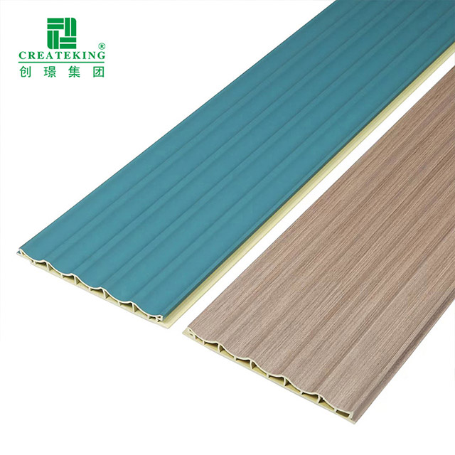 Стеновая панель из ПВХ с внутренней дуговой волной 150*12 мм