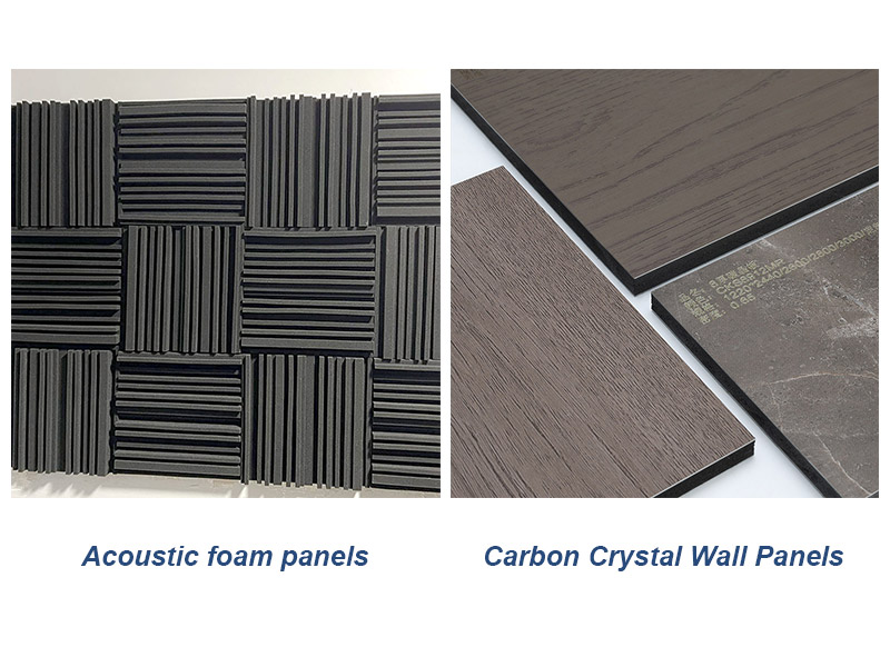Разница между акустическими пенопластовыми панелями и панелями углерода -кристаллов: полный гид