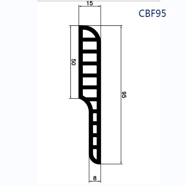 Настенный плинтус CBF95