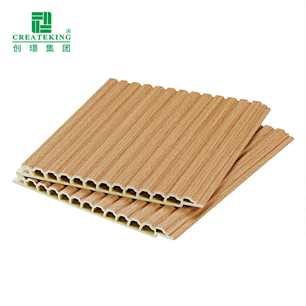 137*9 мм WPC полые гофрированные стеновые панели