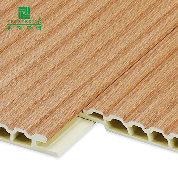 137*9 мм WPC полые гофрированные стеновые панели