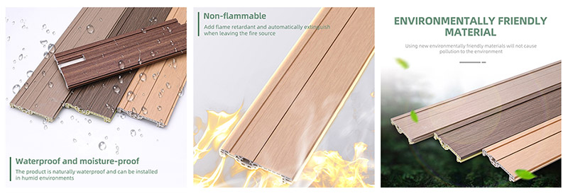 75*14 мм WPC Скрытая доска для гвоздей