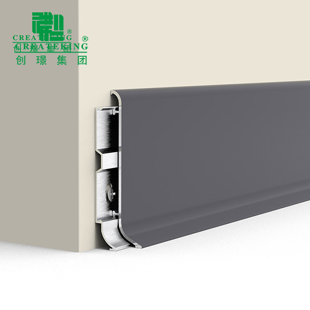 Плинтус из алюминиевого сплава 60*14,6 мм