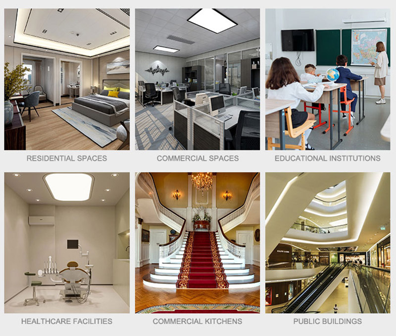 Встраиваемый алюминиевый плинтус 20*12 мм