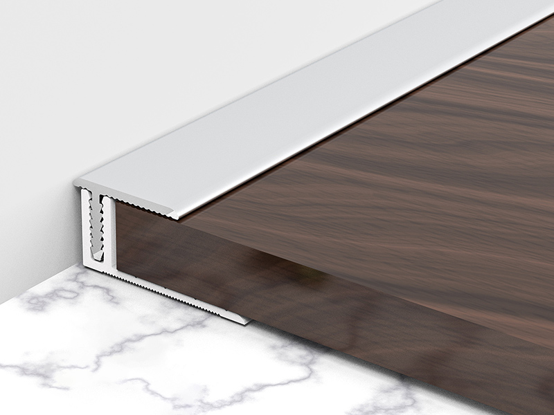 18*11,3 мм Т-образная односторонняя кромка пола из алюминиевого сплава