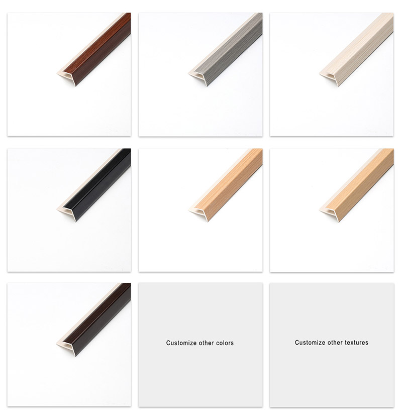 20*25 мм F-образные профили для лестниц из ПВХ