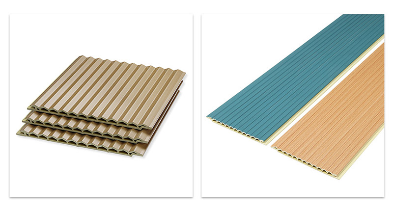 Полые стеновые панели с треугольными отверстиями