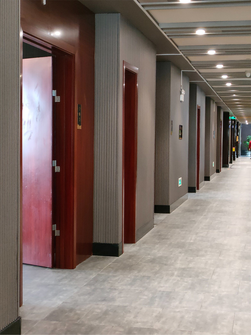 Облицовка стен ДПК