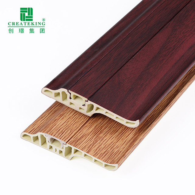 Плинтус из ягненка из ПВХ 68*17 мм