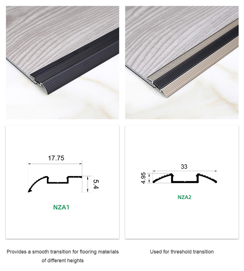 Алюминиевая переходная полоса