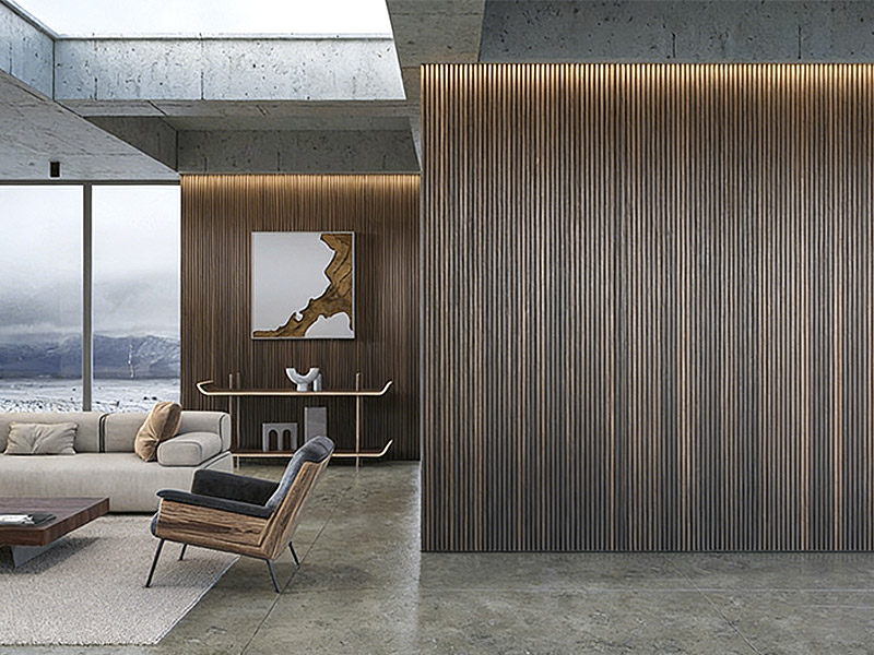 Из какого материала изготовлена ​​рифленая панель?