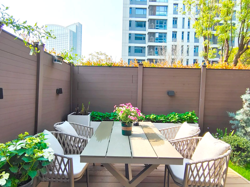 Наружные панели ДПК