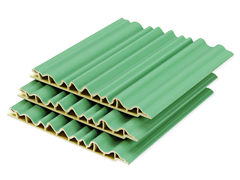 Стеновая панель WPC в форме волны внутренней дуги 158*12 мм